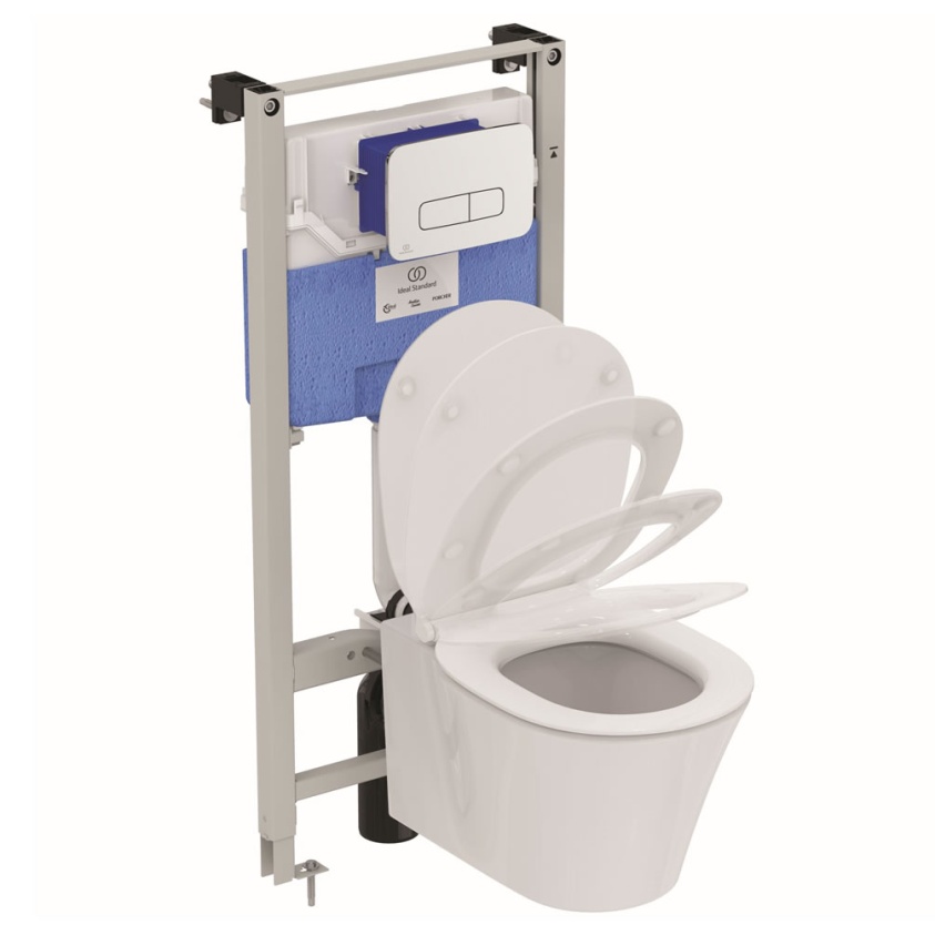 Cutout image of Ideal Standard Connect Air Wall-Hung Toilet & Cistern Set